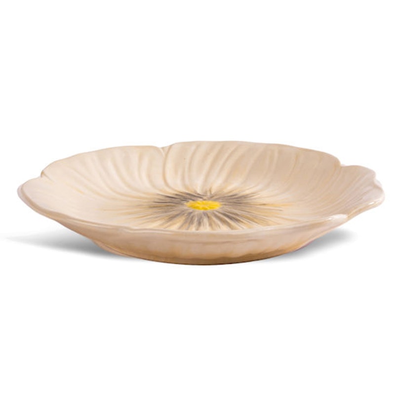 Poppy Plate, Beige