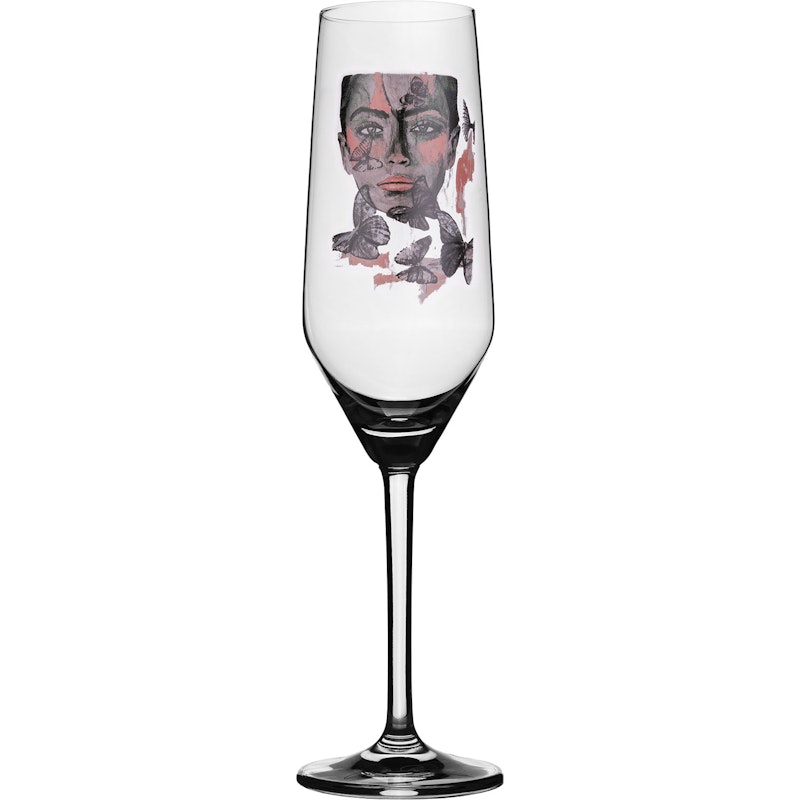 Butterfly Queen Champagne Glass 30 cl