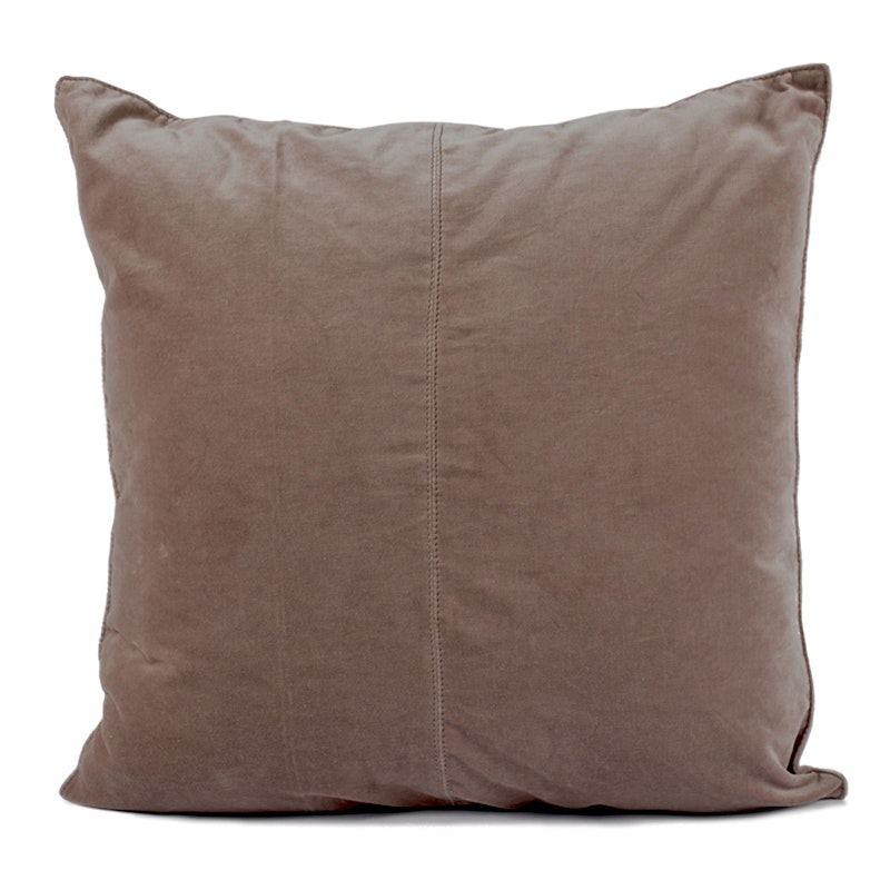 Velvet Cushion Cover 50x50 cm, Dusty Pink