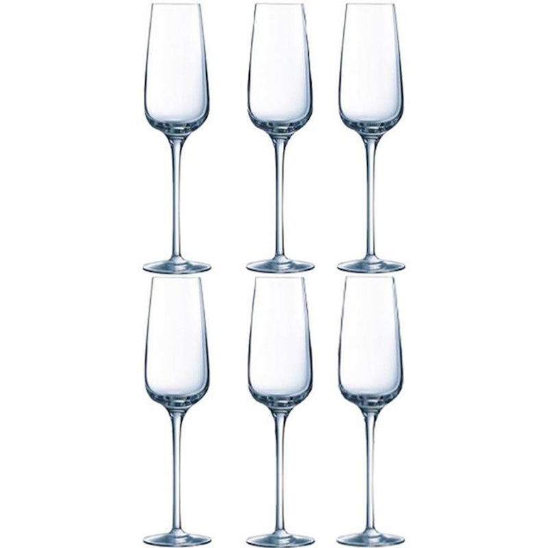 Sublym Champagne Glass 21 cl, 6-pack