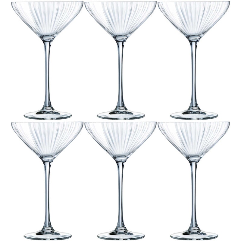 Symétrie Drink Glass 21 cl Transparent, 6-pack