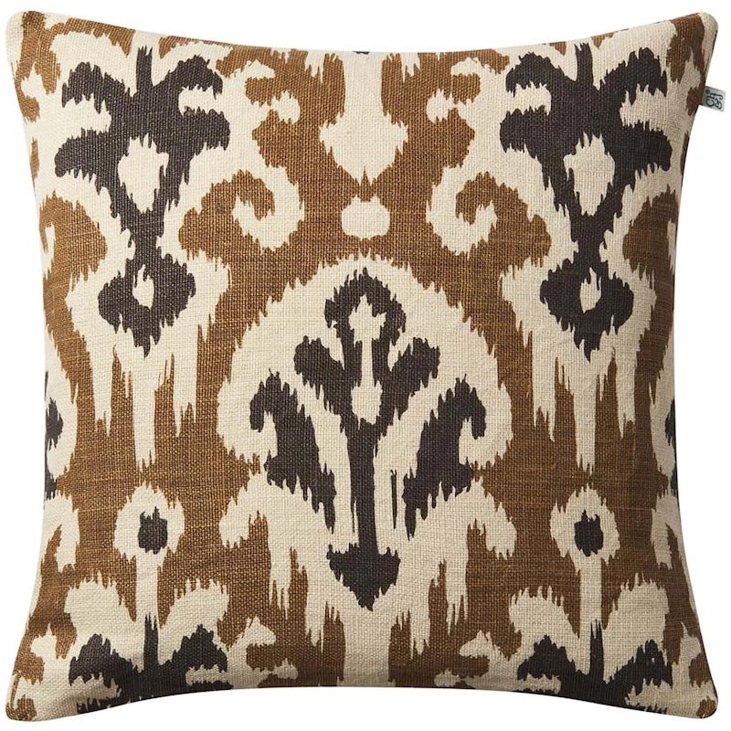 Adi Cushion Cover 50x50 cm, Taupe / Dark Brown