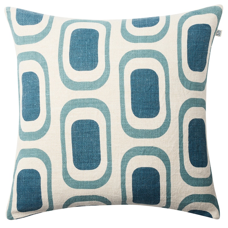 Berar Cushion Cover 50x50 cm, Heaven Blue / Palace Blue