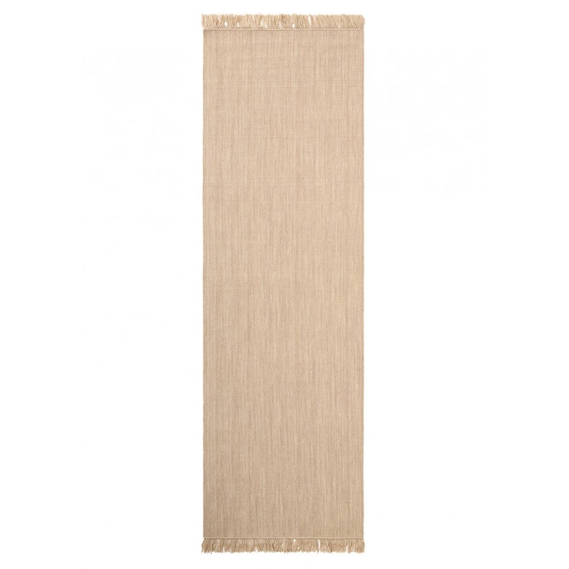 Nanda Rug Light Beige, 80x250 cm
