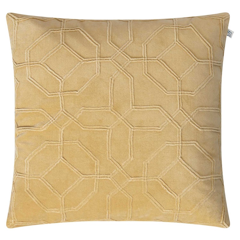 Nandi Cushion Cover 50x50 cm, Spicy Yellow