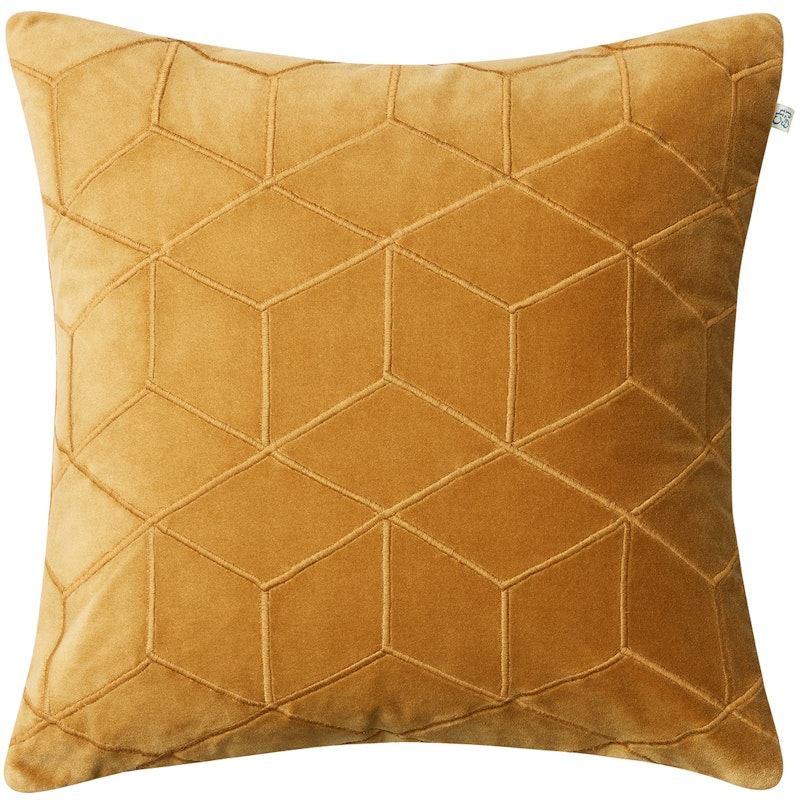 Vir Cushion Cover 50x50 cm, Masala Yellow