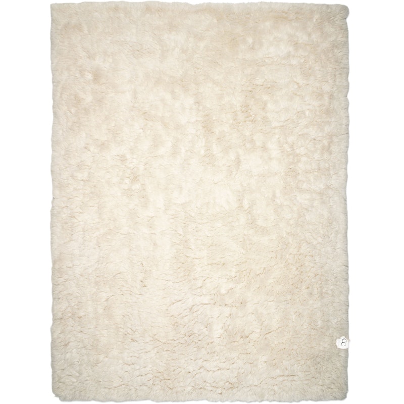 Cloudy Rug 250x350 cm, Natural White