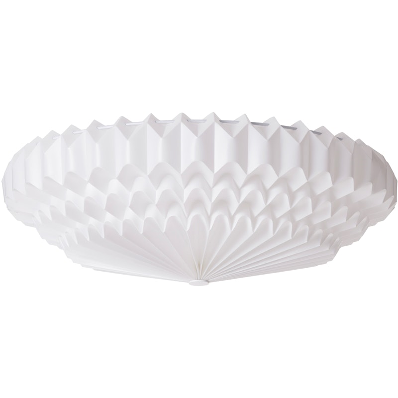 Poppy 57 Flush Ceiling Light, White