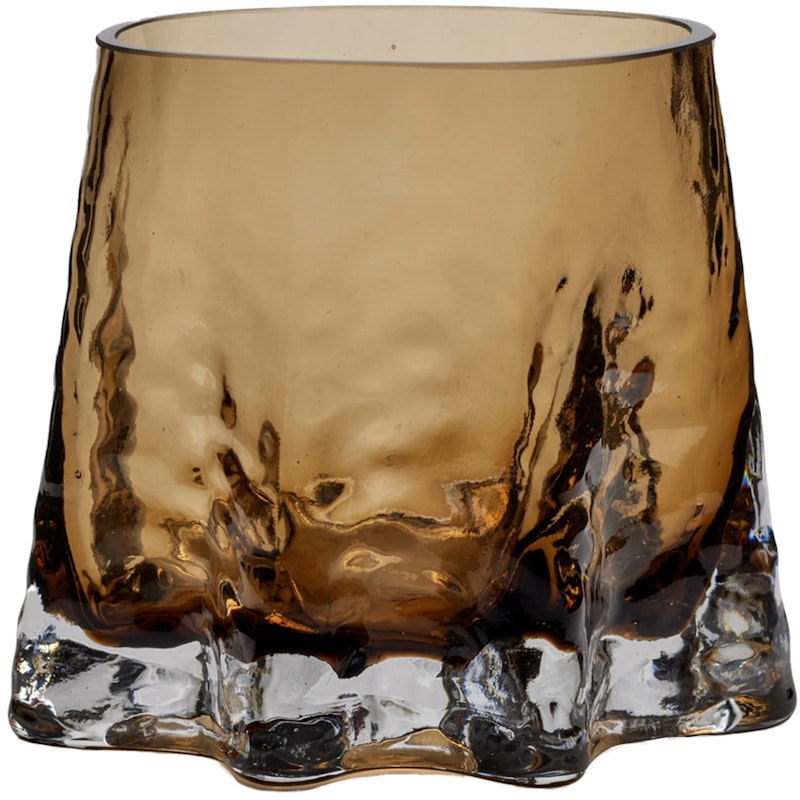 Gry Candle Holder Medium, Cognac