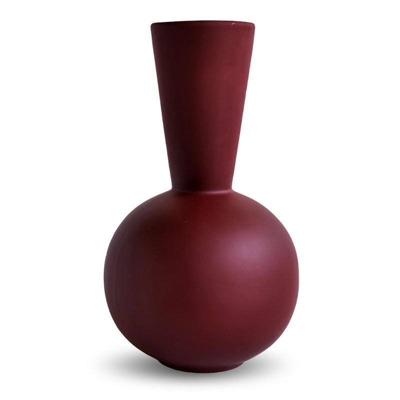 Trumpet Vase H30 cm, Berry