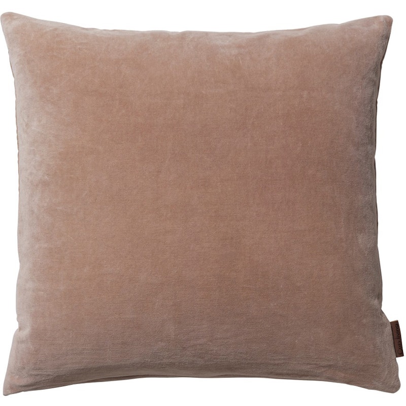 Velvet Soft Cushion Cover 50x50 cm, Vintage Rose