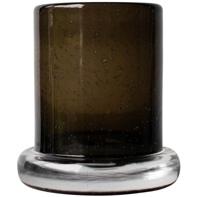 Bubble Candle Holder Ø10 cm, Brown