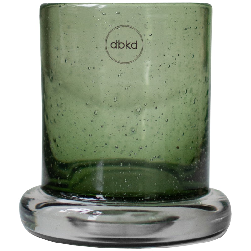 Bubble Candle Holder Ø10 cm, Green