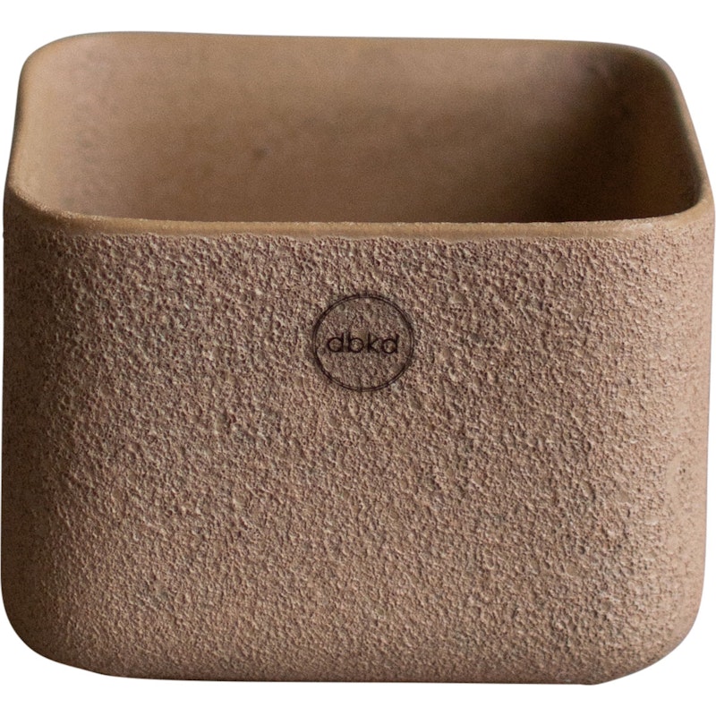 Cube Plant Pot H10 cm, Sand