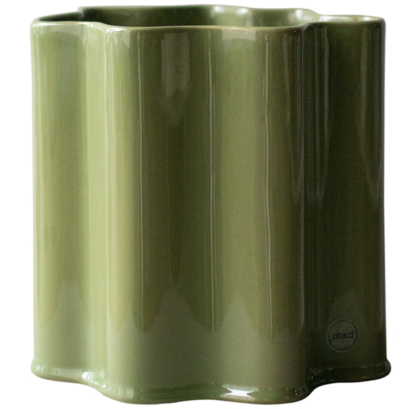 Filter Pot 21 cm, Shiny Green