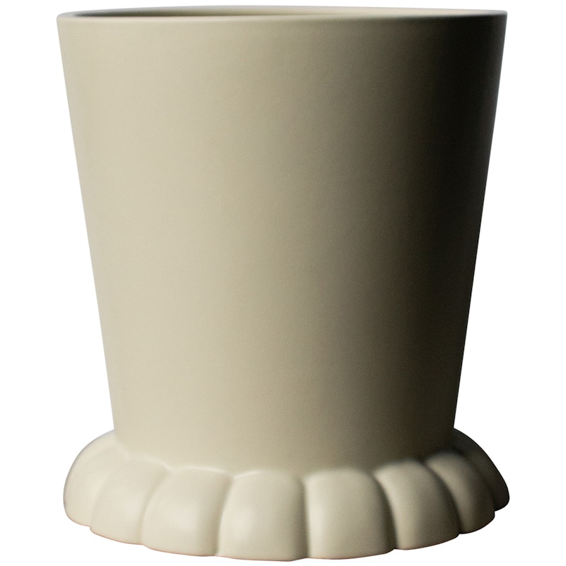 Flora Pot Ø25 cm, Beige