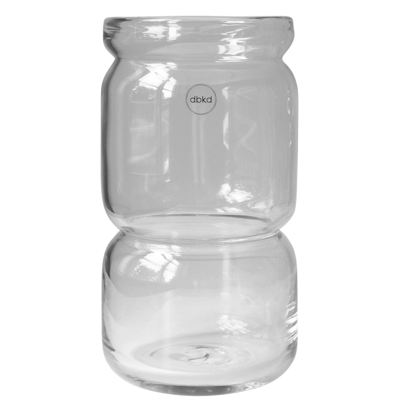 Neck Vase Large, Clear