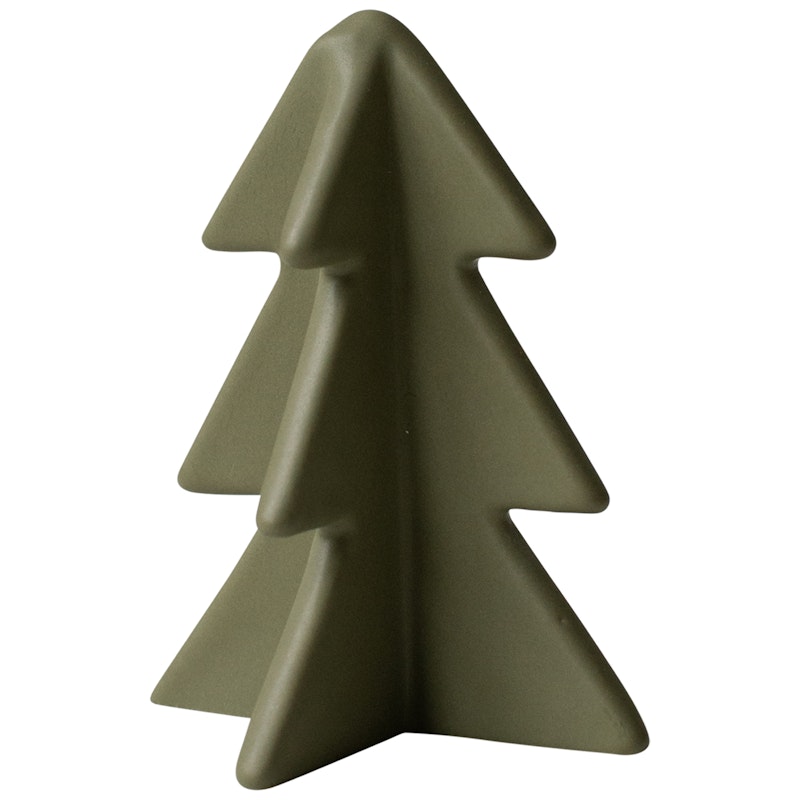 Winter Tree Decoration 8 cm, Green