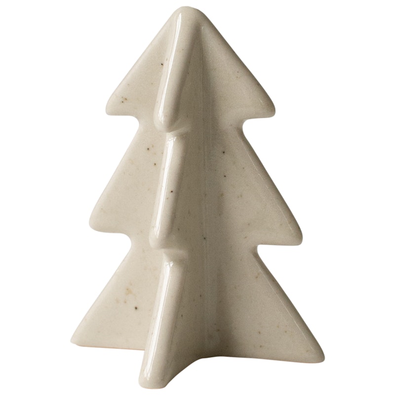 Winter Tree Decoration 7 cm, Vanilla