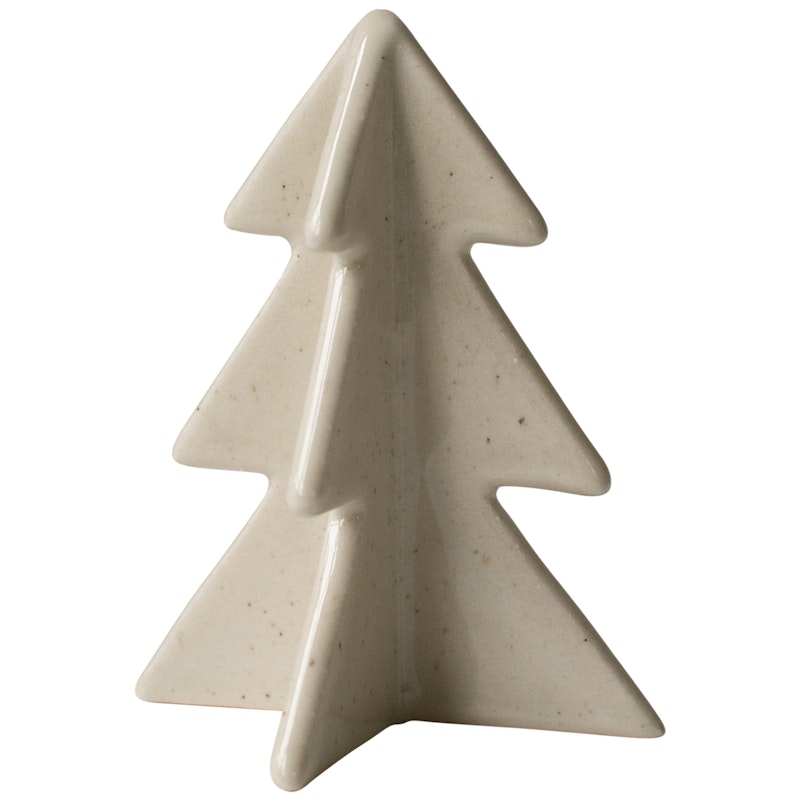 Winter Tree Decoration 9,5 cm, Vanilla