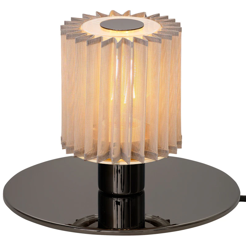 In the Sun 220 Table Lamp, Black / Silvery Mesh