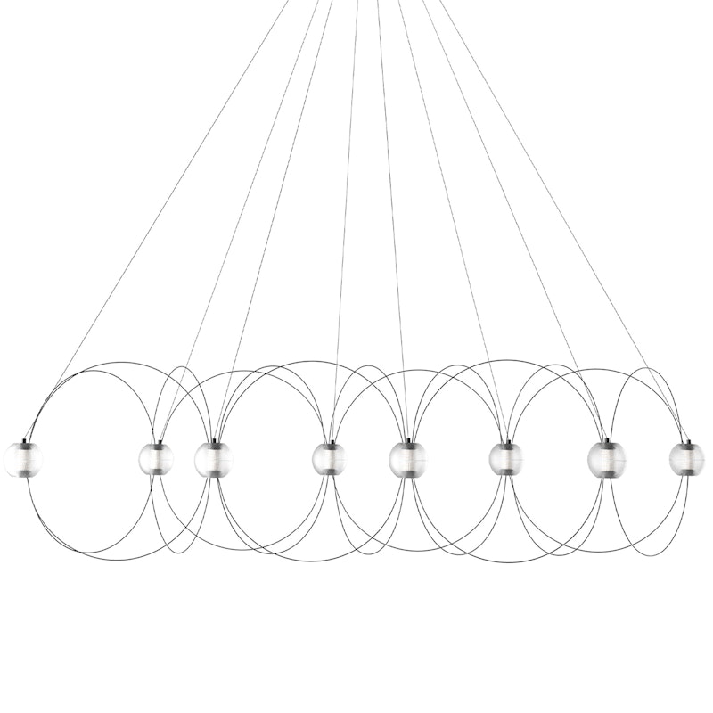 Munari Chandelier X8, Black