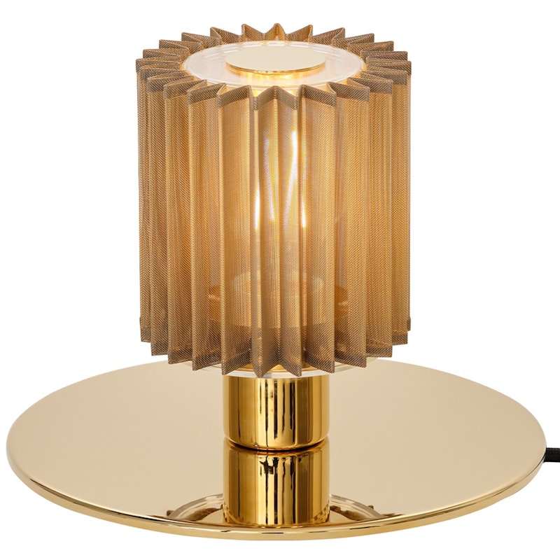 In the Sun 220 Table Lamp, Gold / Gold Mesh