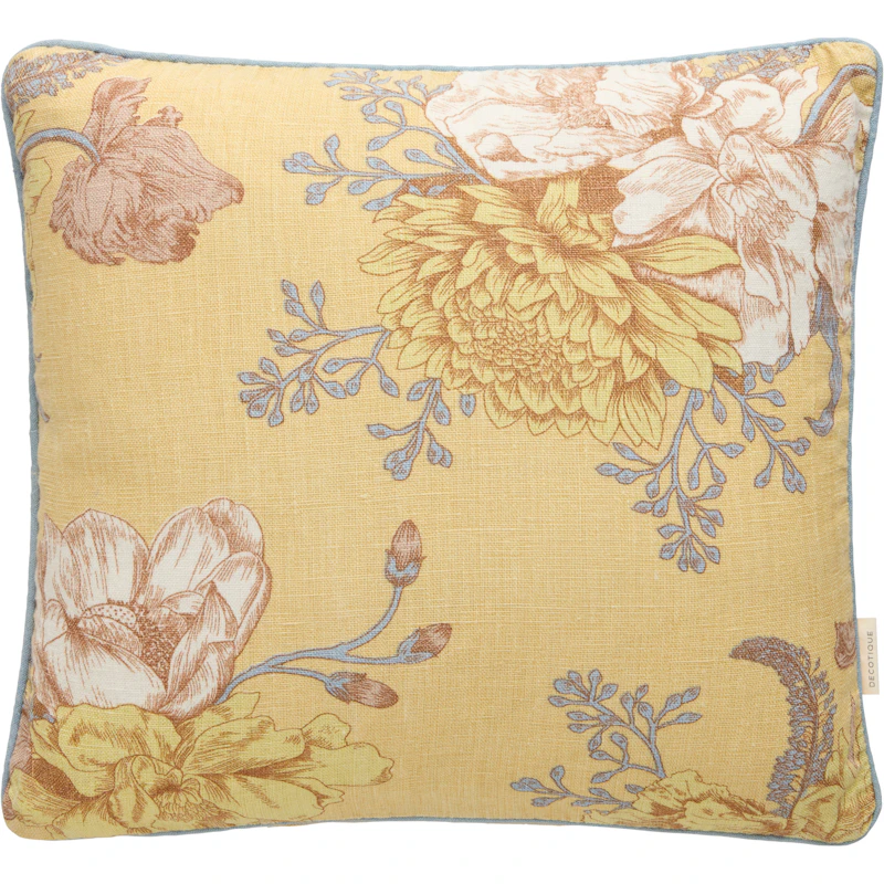 Bloom Cushion 50x50 cm, Gold