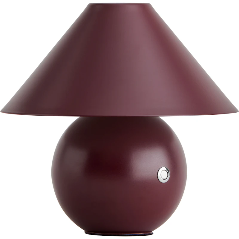Cosmo Table Lamp Portable, Burgundy