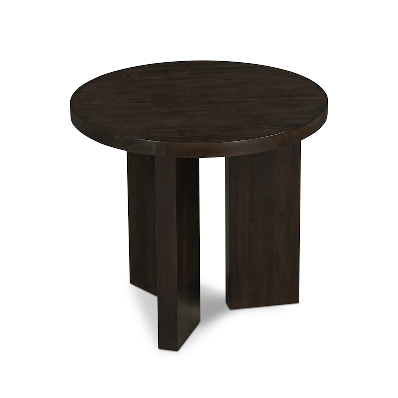 Eden Side Table 50 cm, Dark Oak