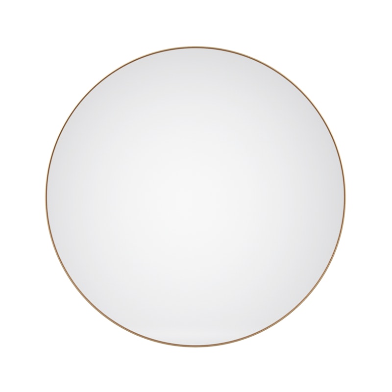 Edge Mirror 60 cm, Brass