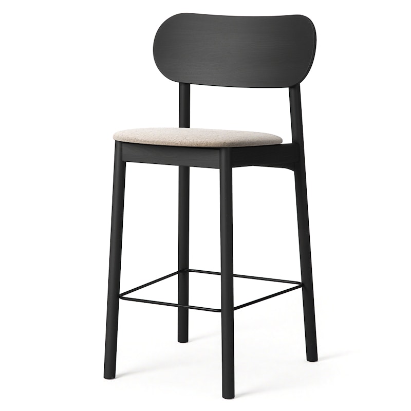 Elephant Bar Chair, Black / Beige breeze