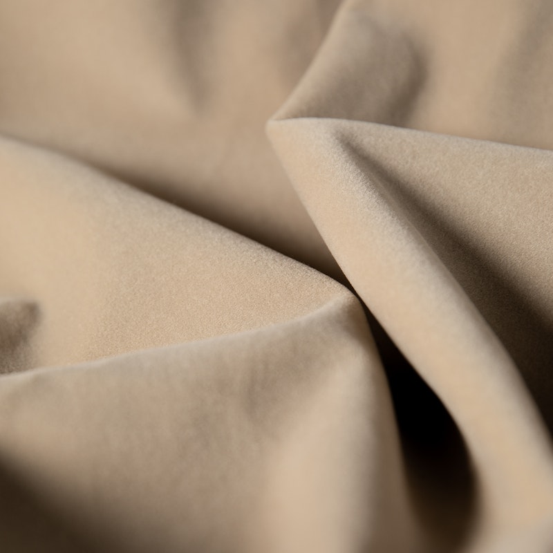 Fabric Sample Beige velvet