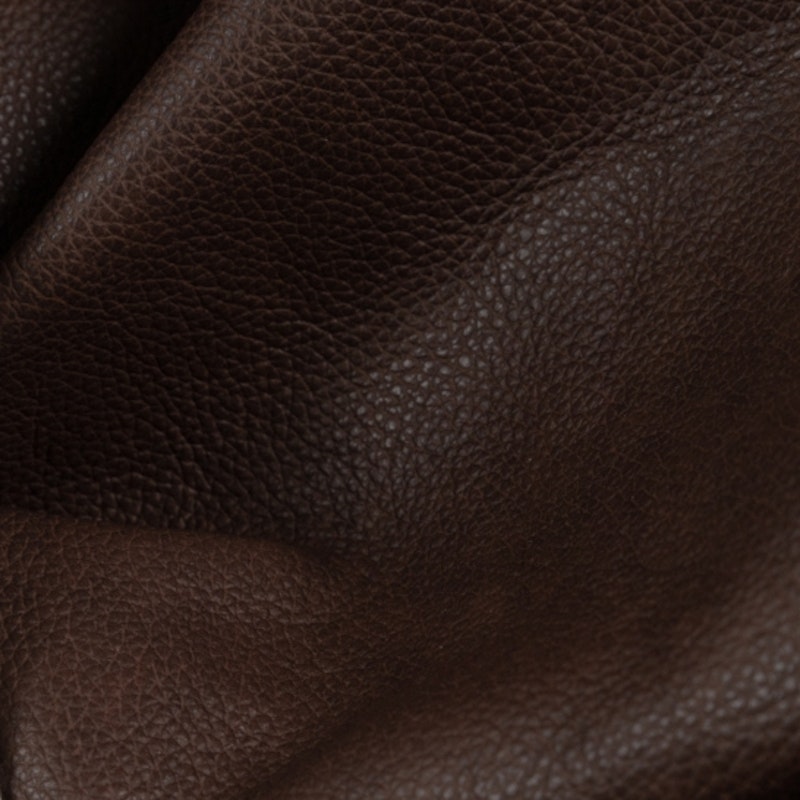 Fabric Sample Chocolate leather