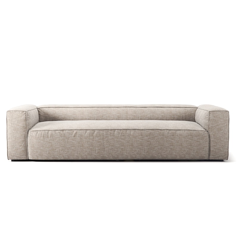 Grand 3 Seater Sofa, Champagne Beige