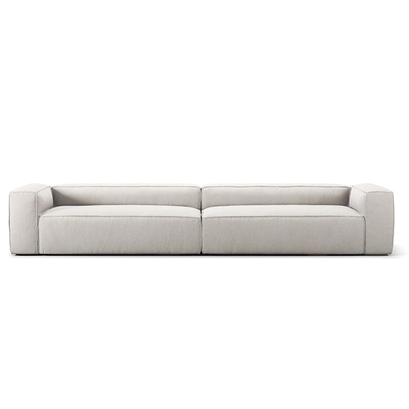 Grand 6-Seater Sofa, Moon White