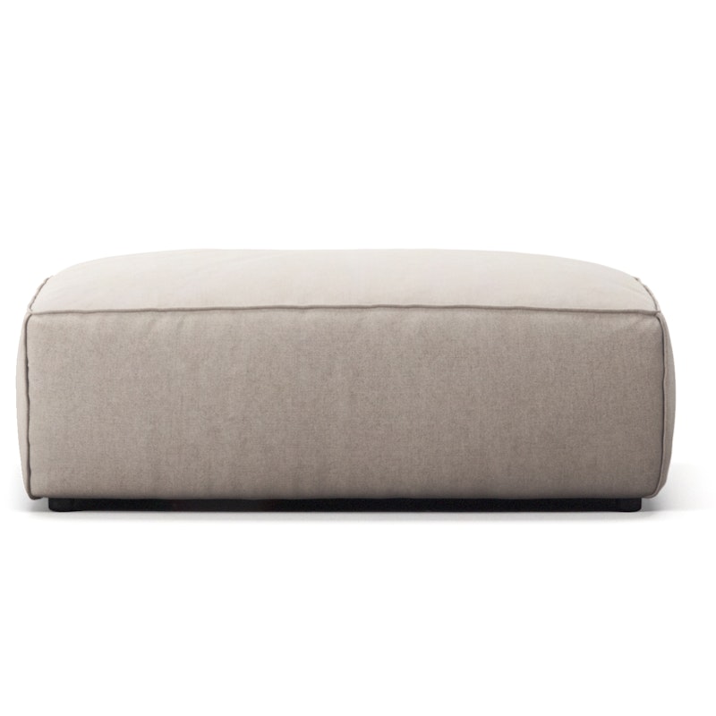 Grand Footstool, Sandshell Beige