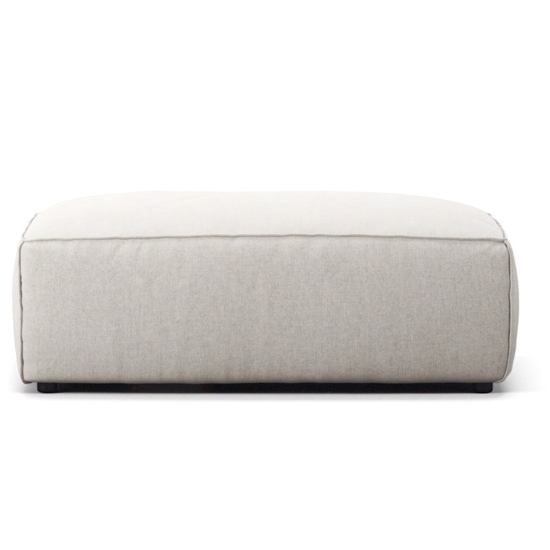 Grand Footstool, Moon White