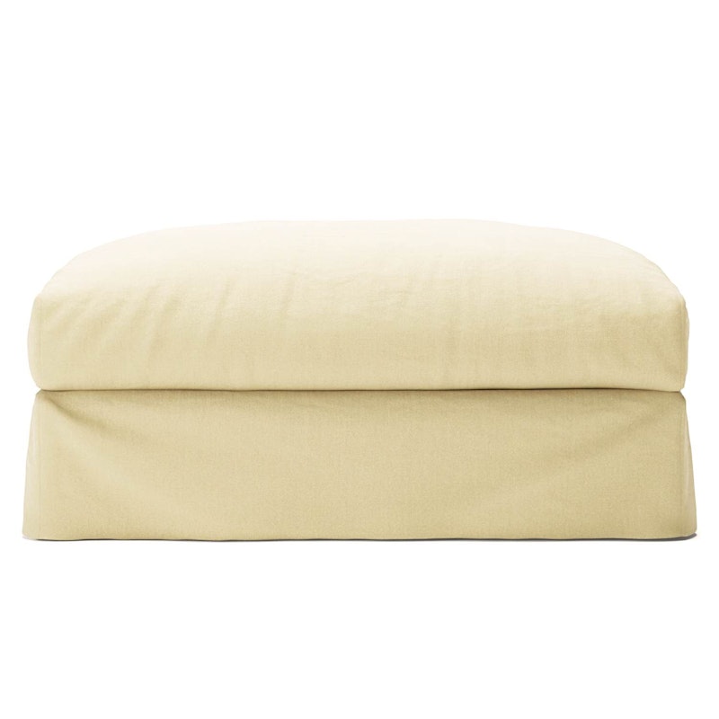 Le Grand Air Footstool Linen, Morning Glow
