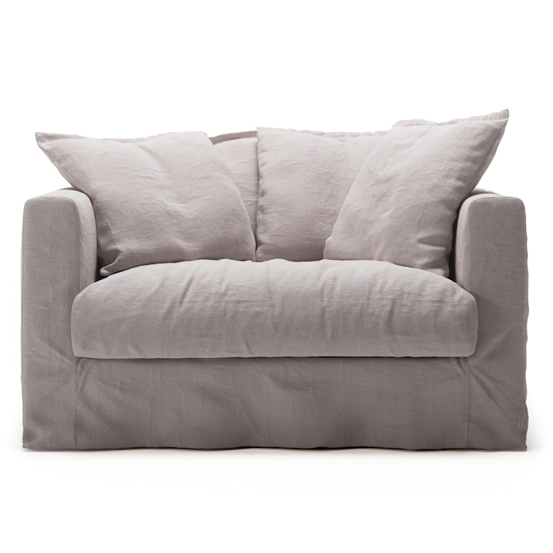 Le Grand Air Love Seat Linen, Misty Grey
