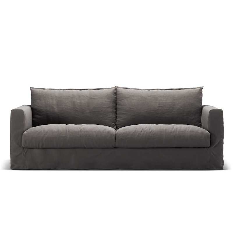 Le grand Air Nou 3-Seater Sofa Linen, Smokey Granite
