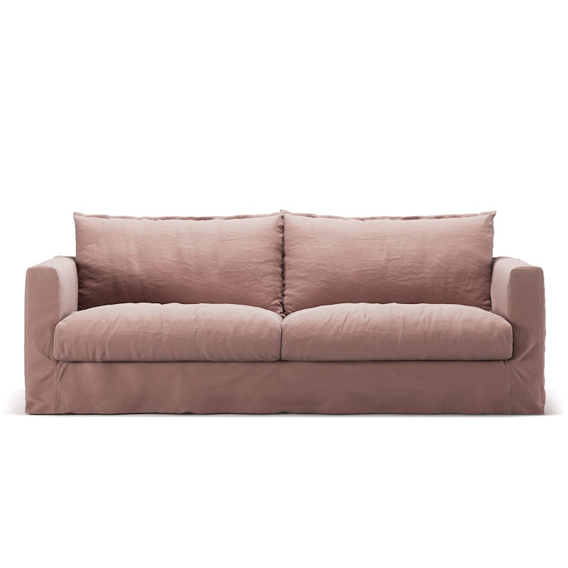 Le grand Air Nou 3-Seater Sofa Linen, Tender Blush
