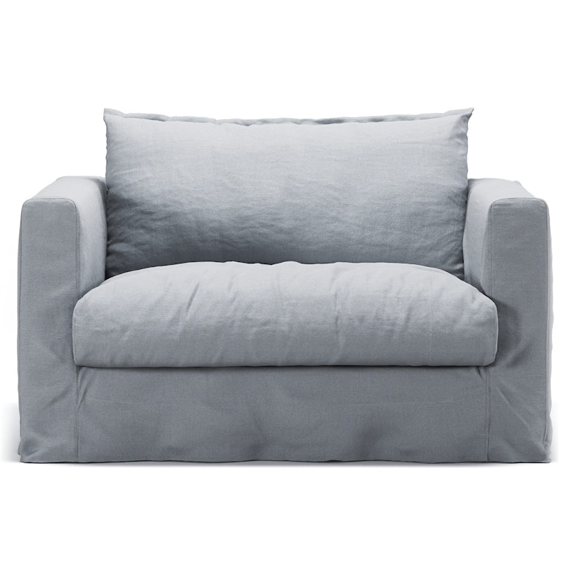Le Grand Air Nou Love Seat Linen, Nordic Sky