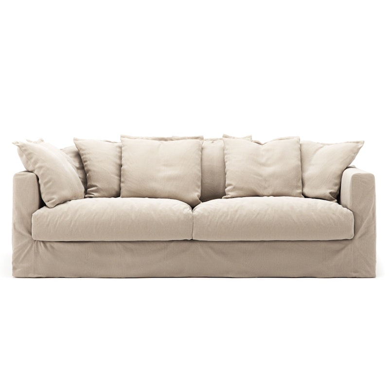 Le Grand Air 3-Seater Sofa Cotton, Beige