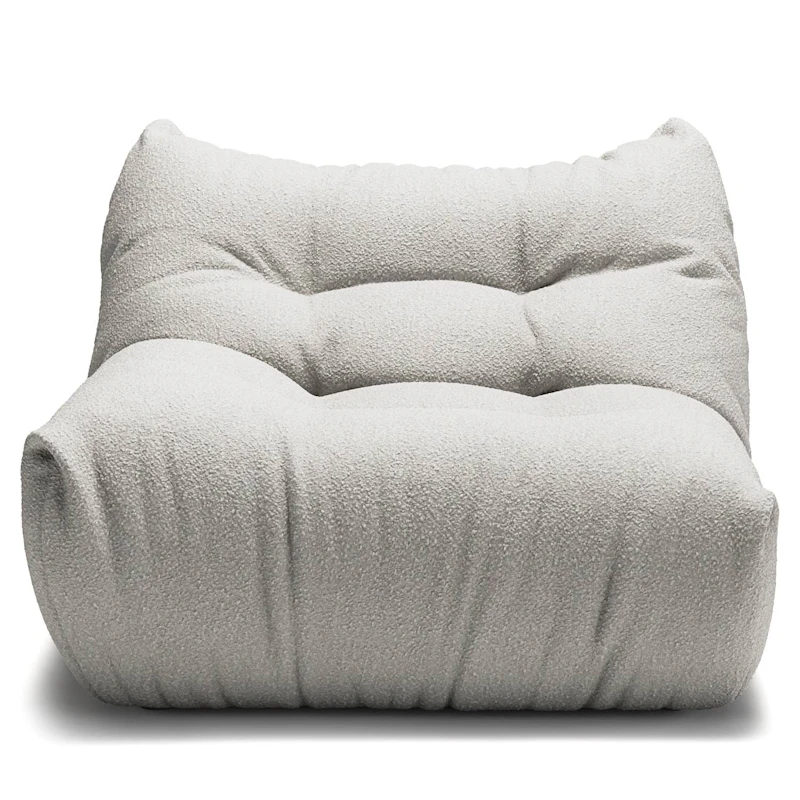 MONO Modular Sofa Left, Steam White