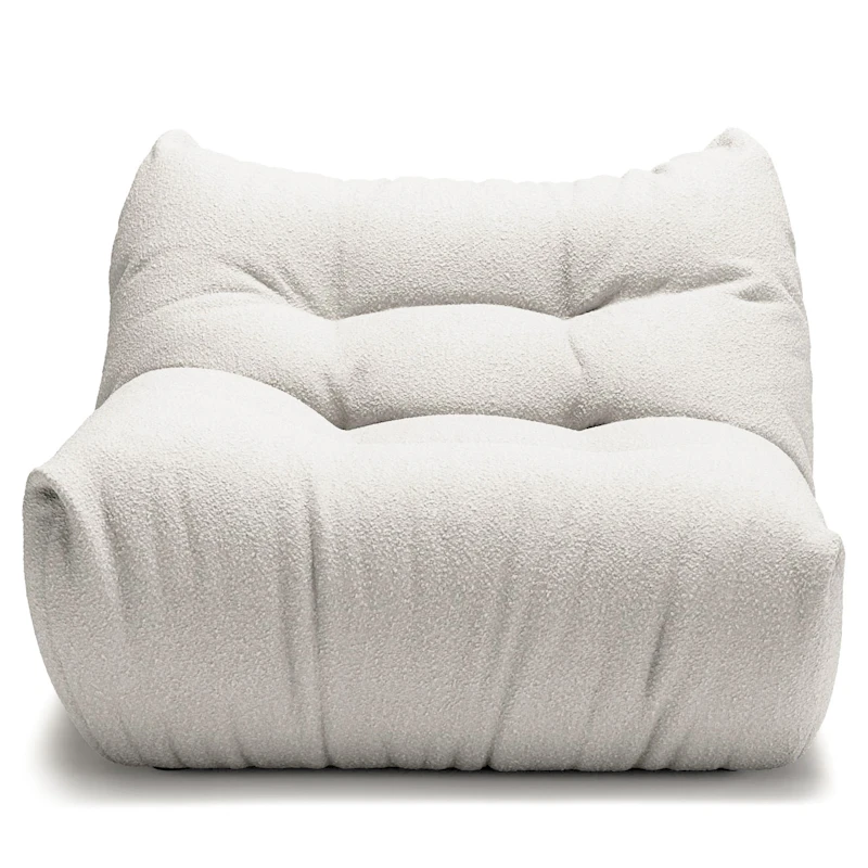MONO Modular Sofa Left, Steam White