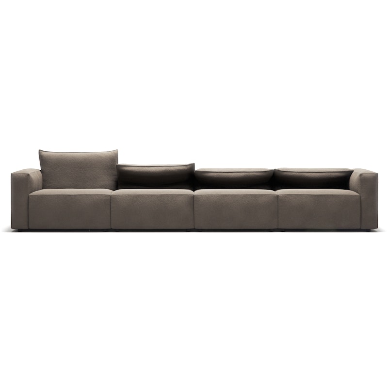 Moore 4-Seater Sofa, Desert Taupe