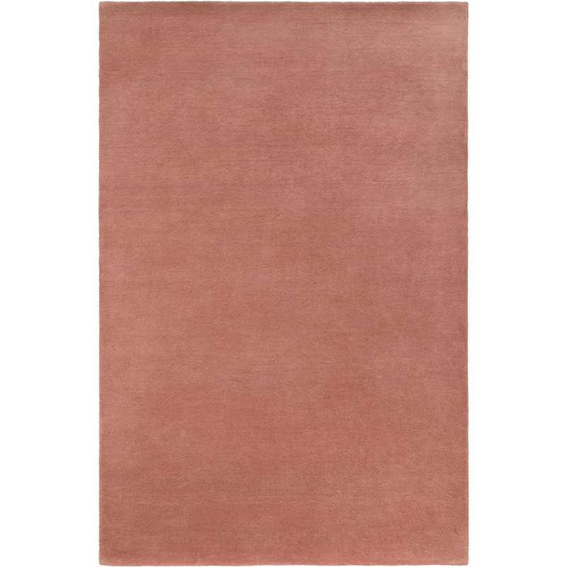 Nordic Plain Wool Rug 300x400 cm, Dusty Rose