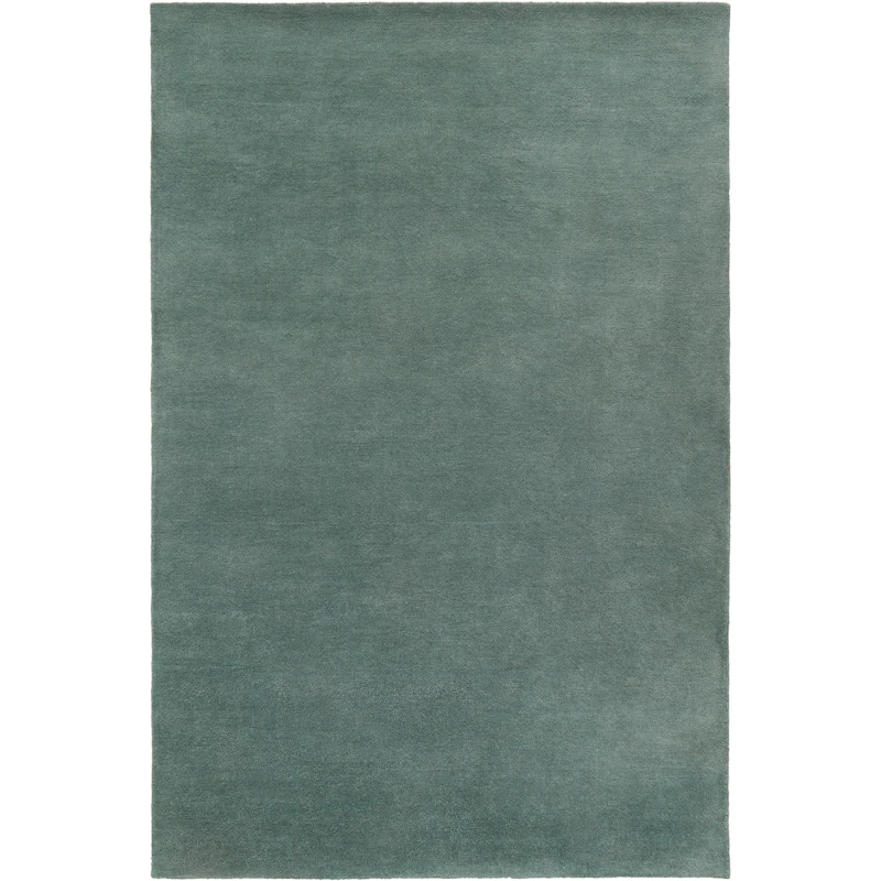 Nordic Plain Wool Rug 250x350 cm, Teal
