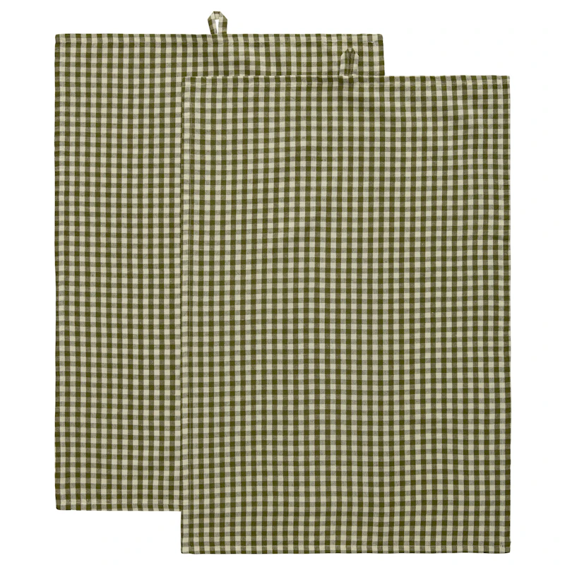 Oliva Kitchen Towel 50x70 cm 2-pack, Olive